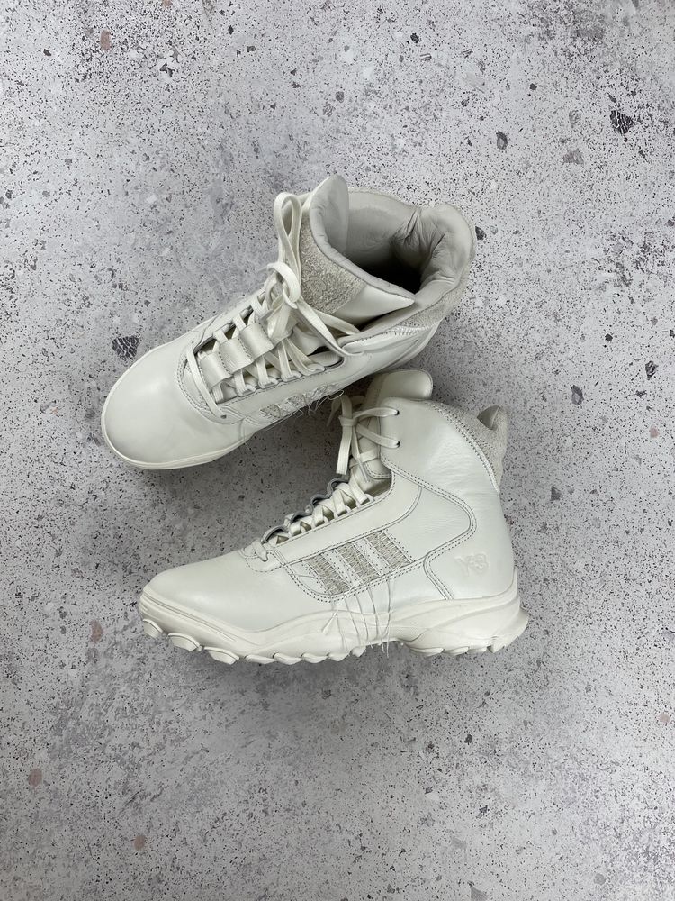 Adidas y-3 yohji yamamoto gsg9 white черевики оригінал