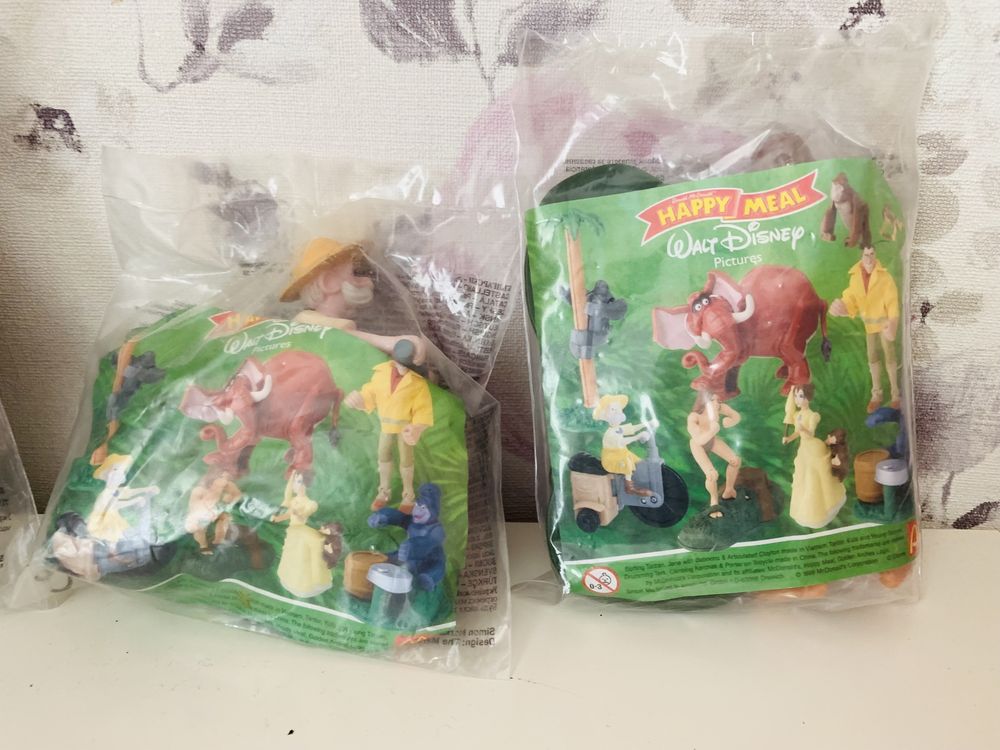 Tarzan McDonalds vintage zabawki