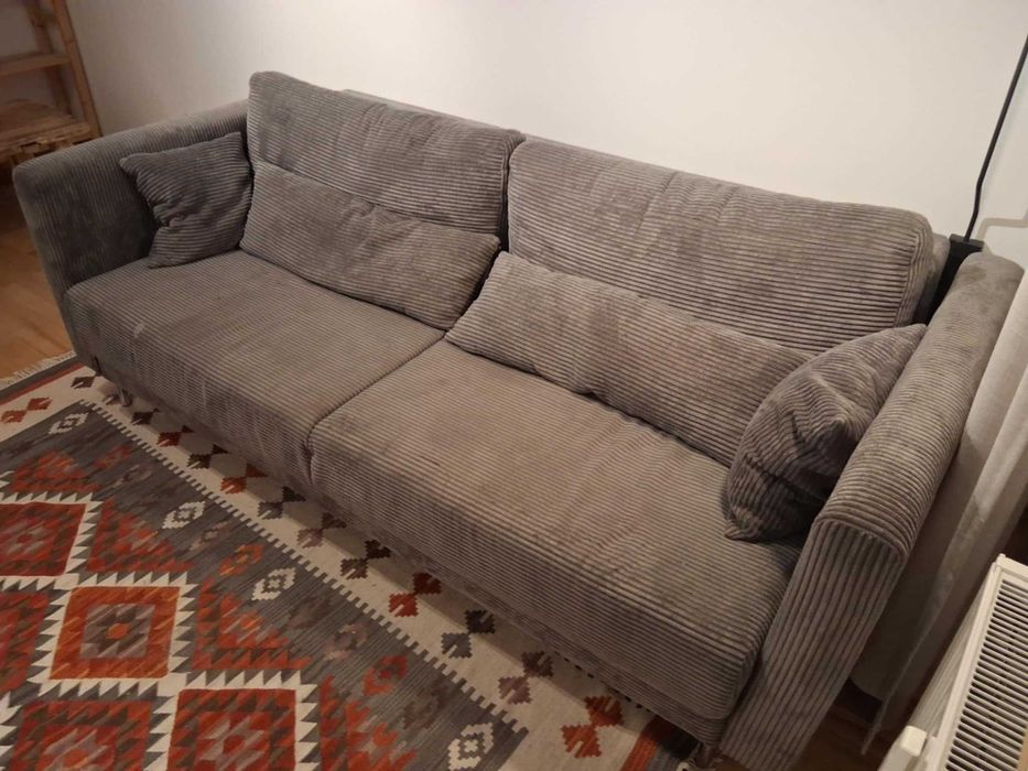 Kanapa z funkcją spania Agata Meble Rico stan dobry