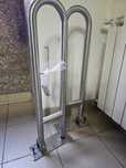 Barra de inox para casa de banho
