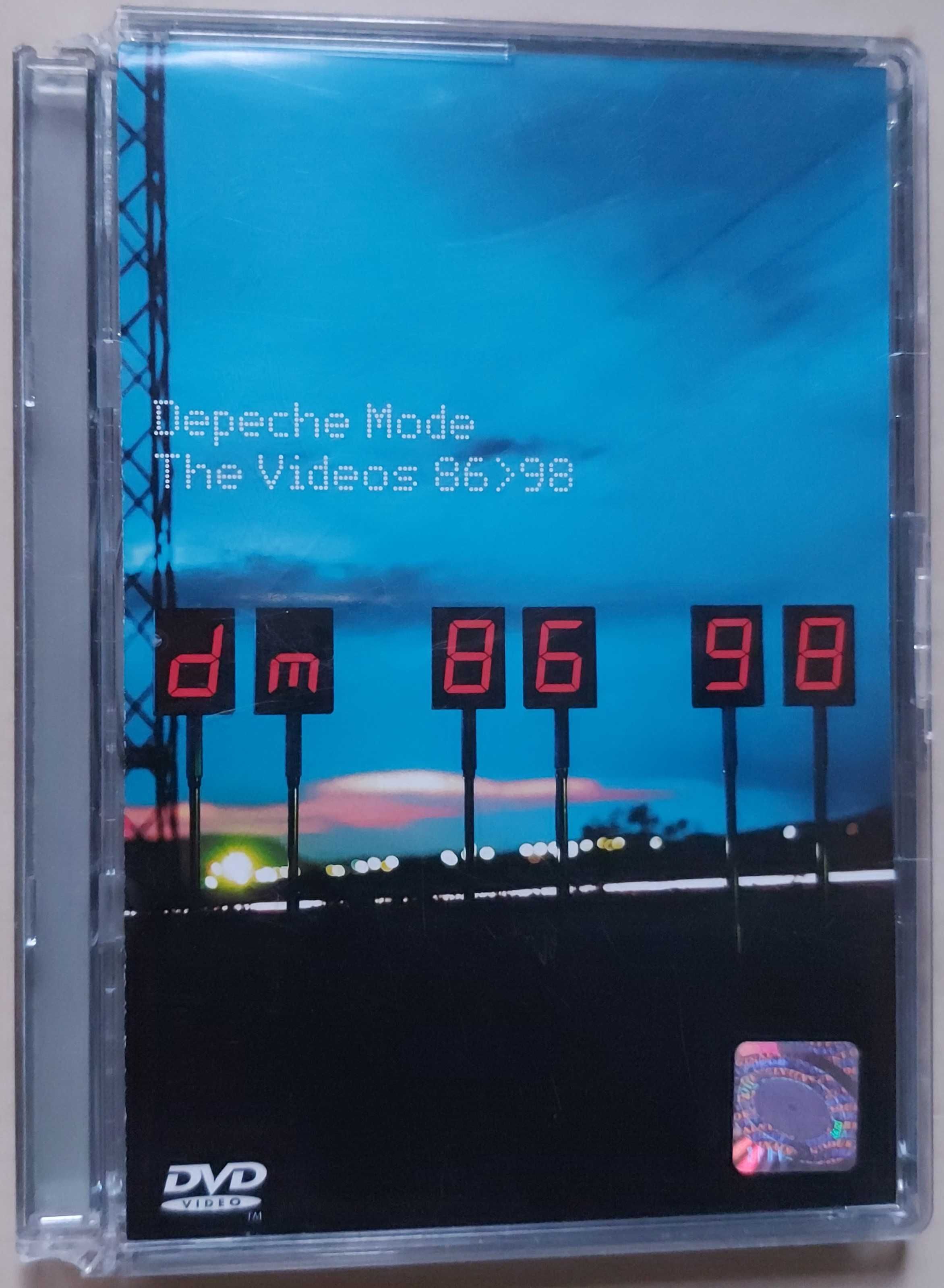 Depeche Mode zestaw CD The Singles 86>98 i DVD The Videos 86>98