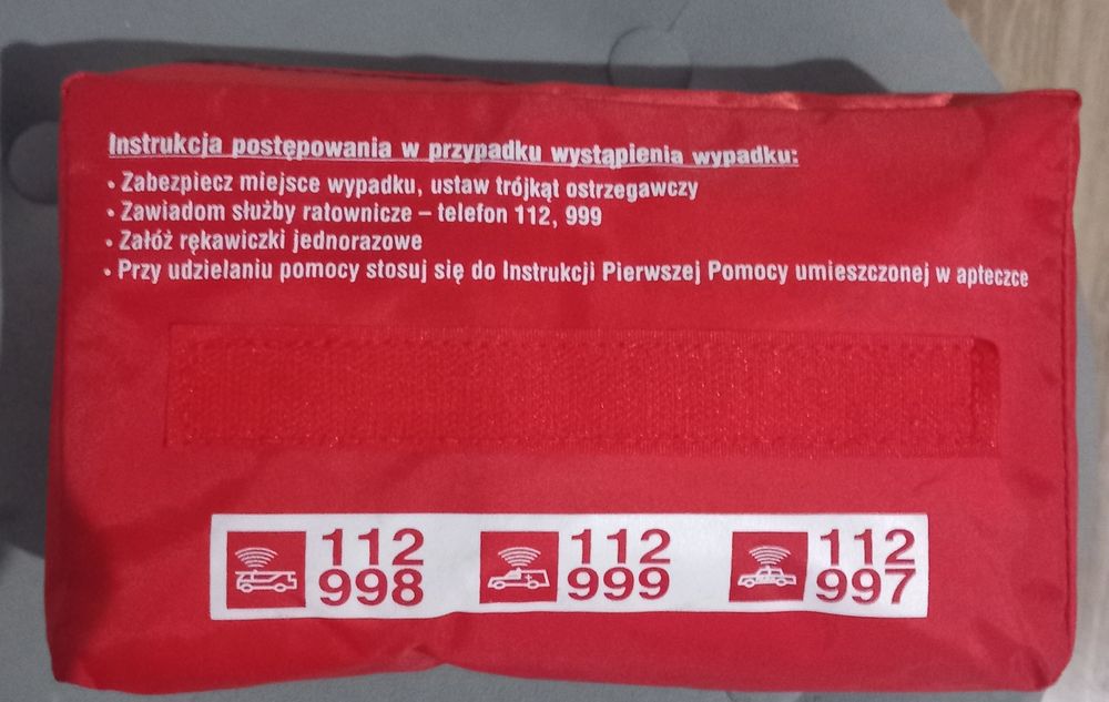 Apteczka samochodowa