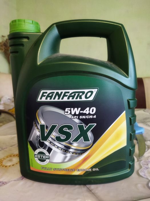 Моторное масло Fanfaro VSX 5W-40 4 л