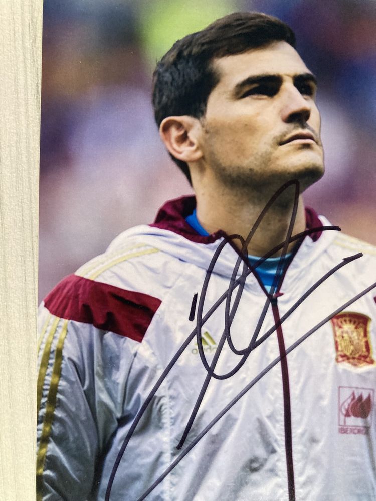 Autograf Iker Casillas