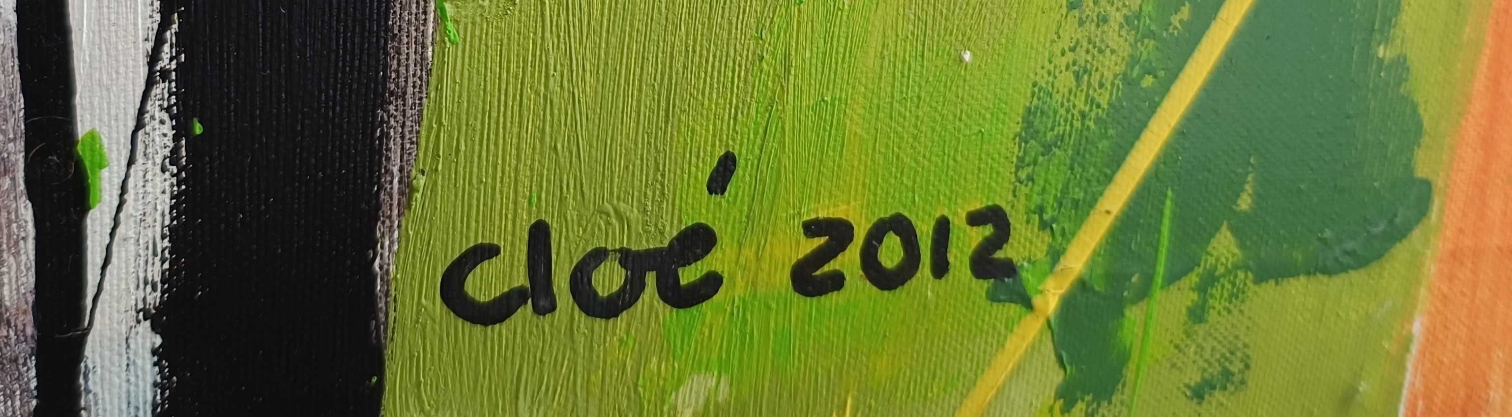 Quadro Óleo Sobre Tela Cloé