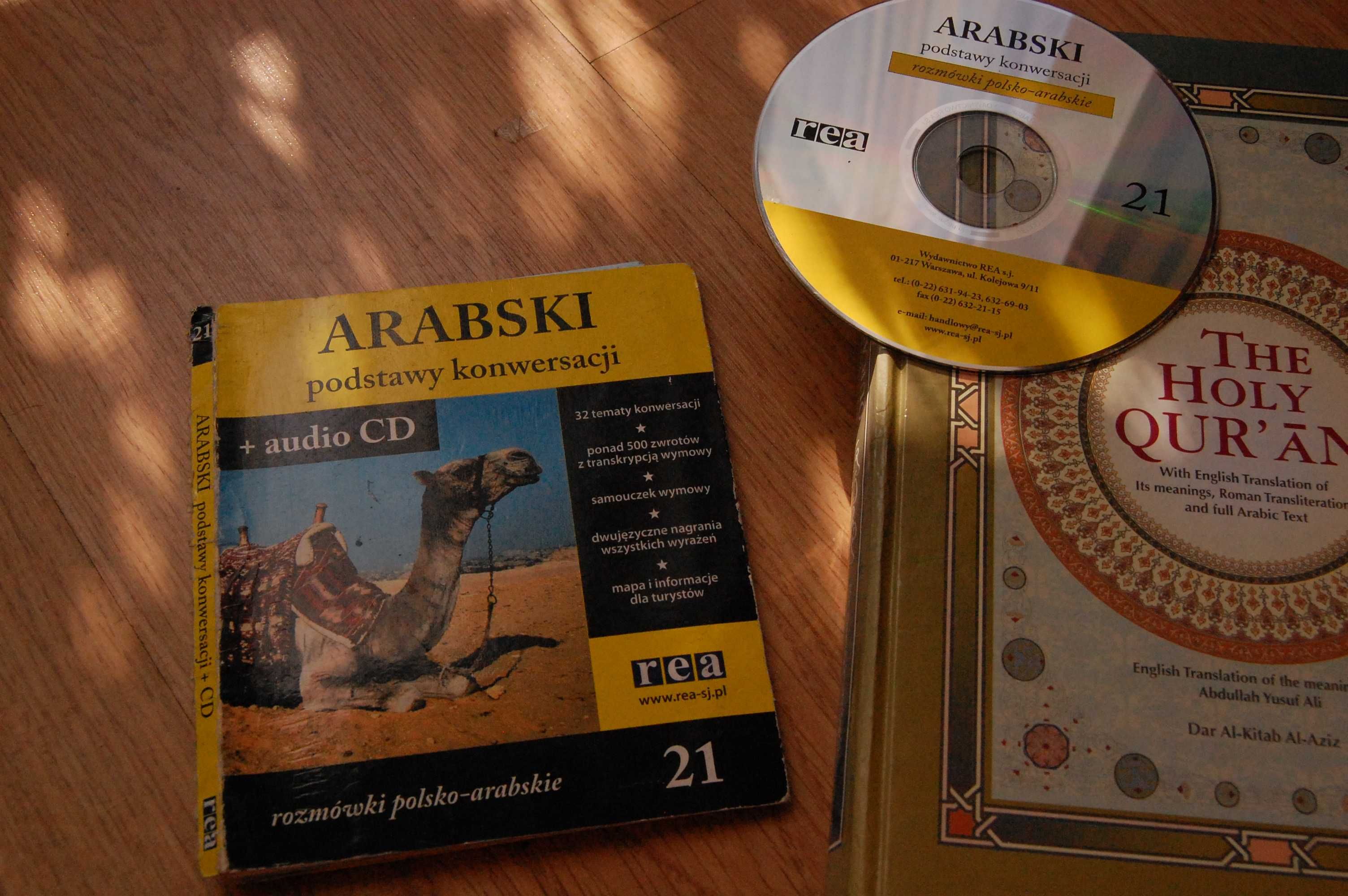 Arabski. 2 kursy. Kurs podstawowy + Rozmówki 3 CD.