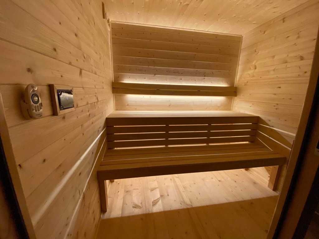 Sauna Fińska Ogrodowa Kostka Ocieplona PREMIUM z Wyposażeniem i WiFi