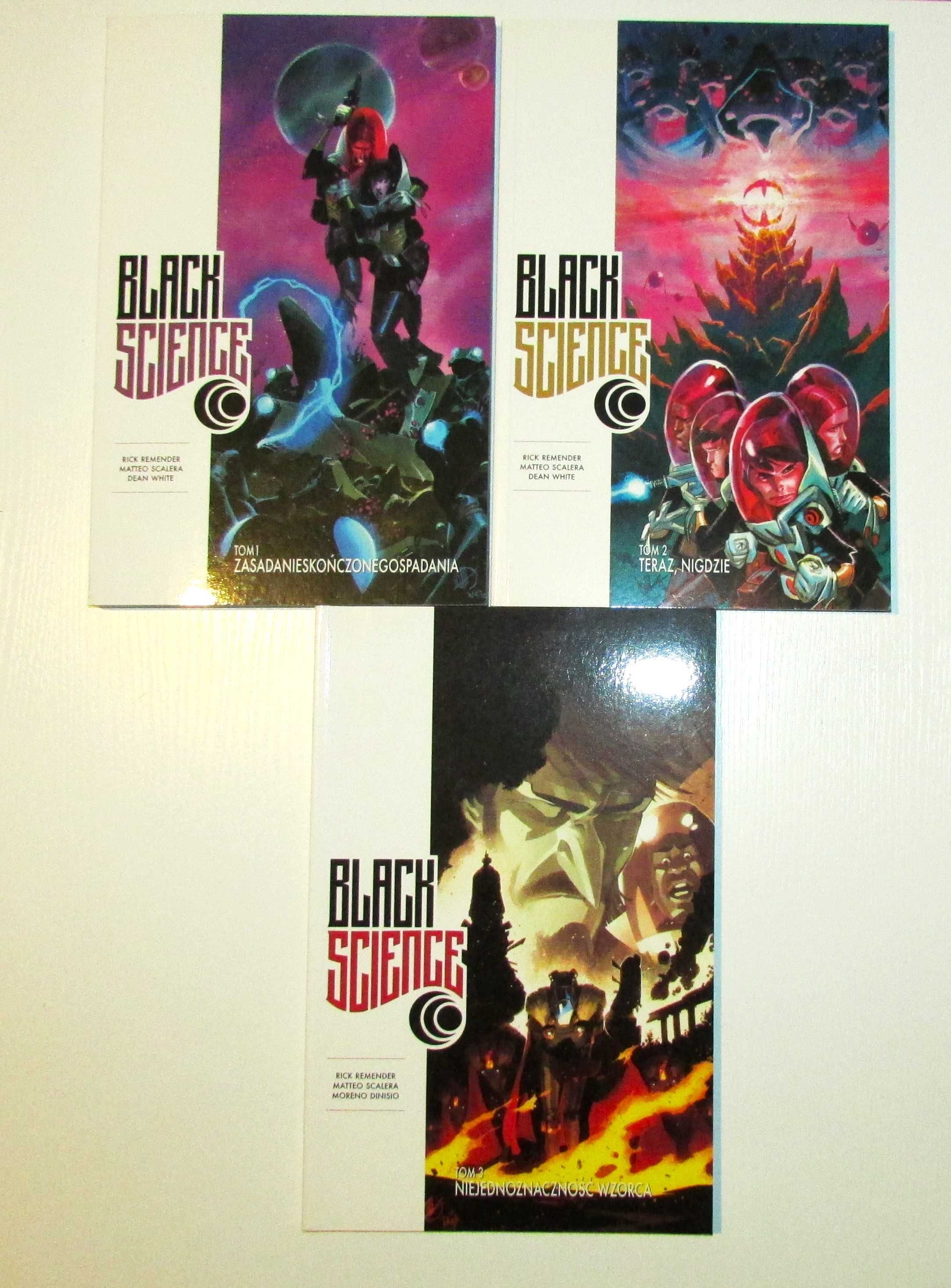 Black Science (kpl) tomy 1-3 - komiks