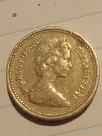 One pound 1983 rodzynek