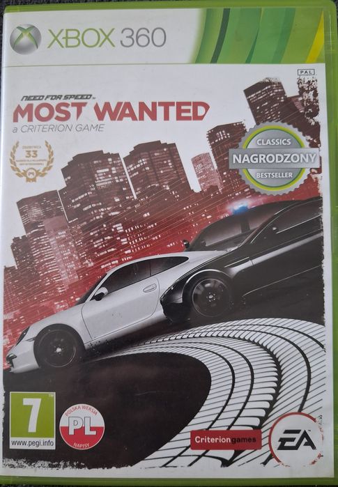 Need for Speed: Most Wanted – Xbox 360 (wersja PL)