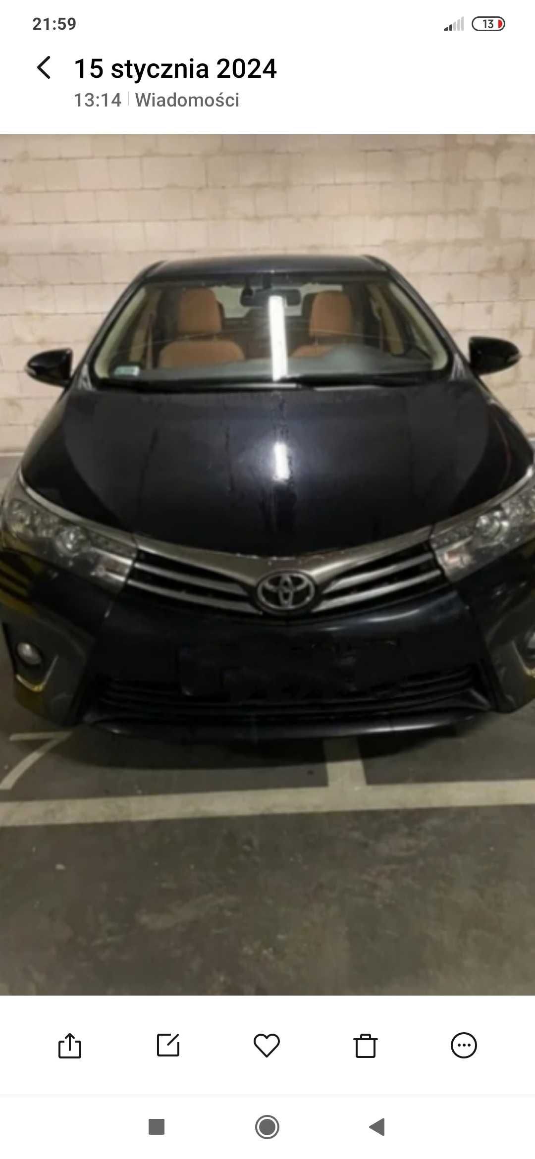 Toyota Corolla 1.6 Prestige MS