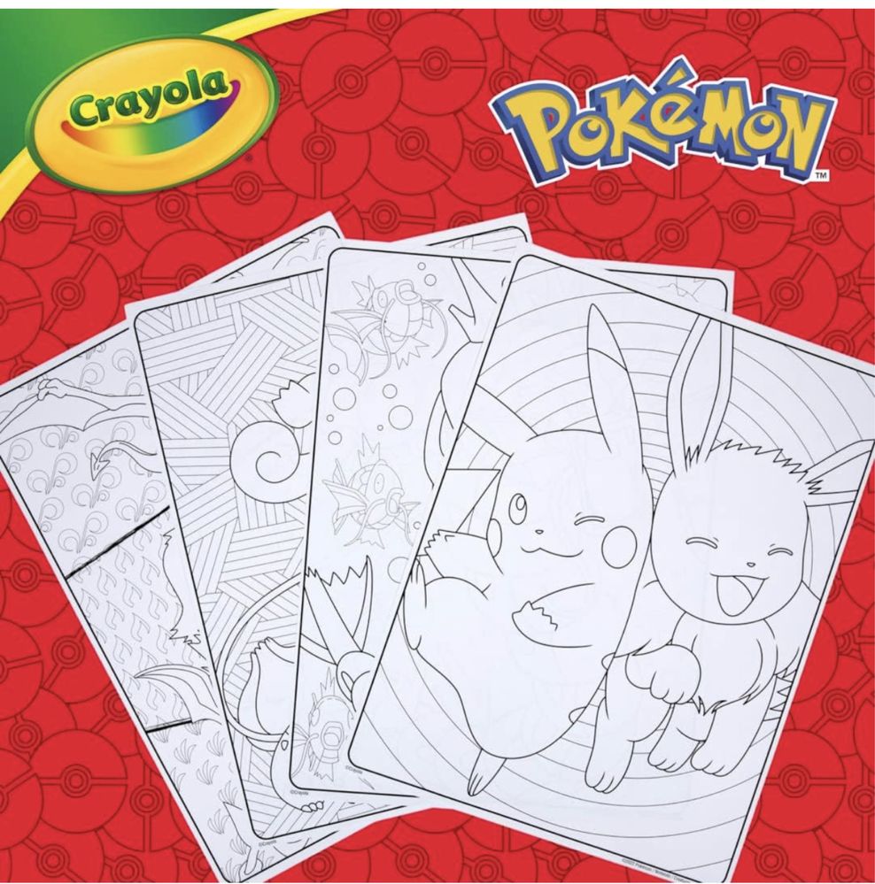 Crayola Inspiration Art Case Pokemon набір для творчості Крайола