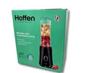 Blender czarny z przenośnym bidonem Hoffen FB-5124