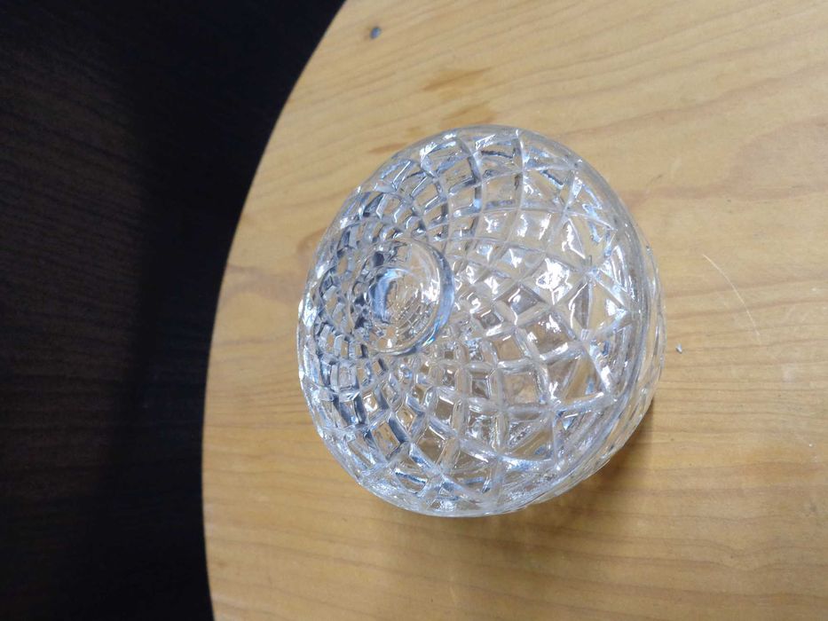 Caixa Redonda de Cristal
