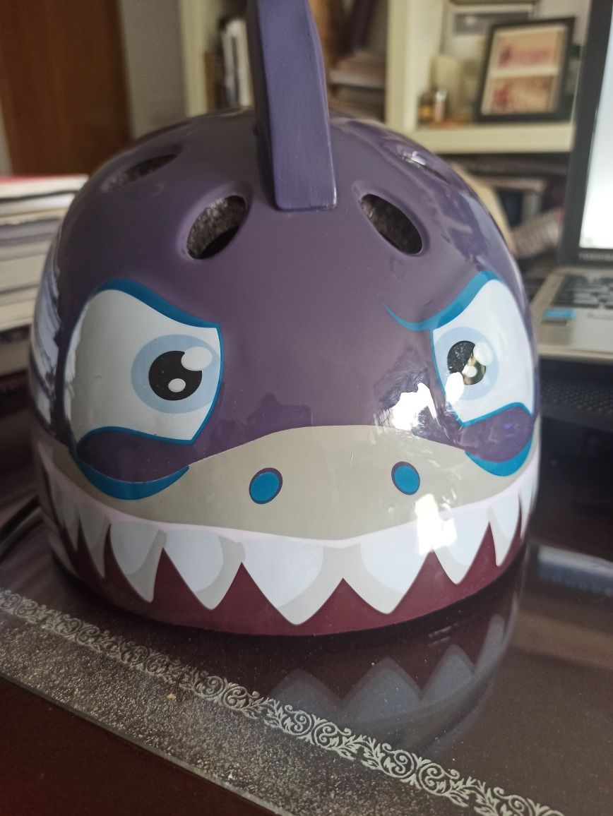 Capacete criança K3yriders shark 3D