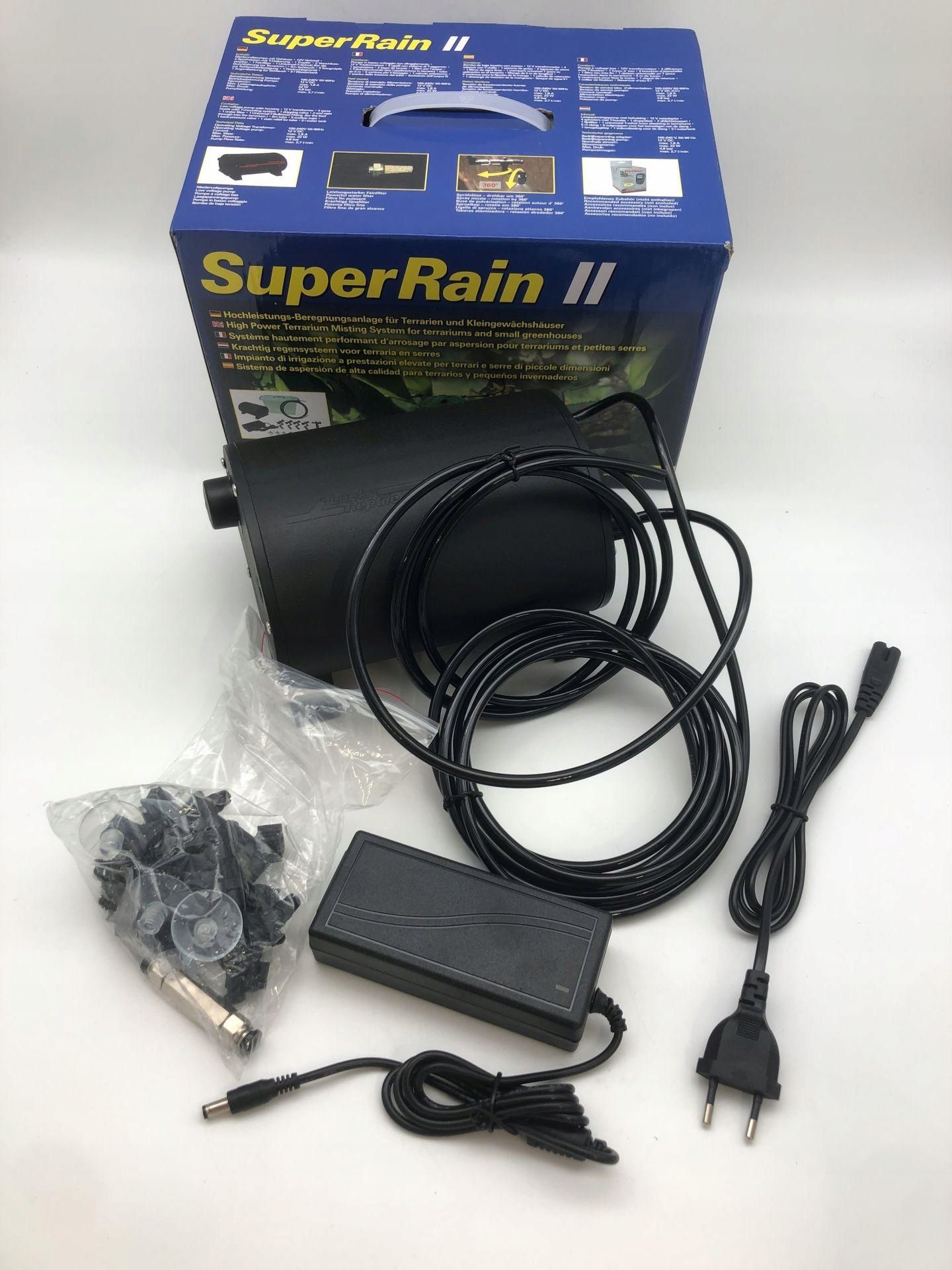 Lucky Reptile Super Rain II Beregnungsanlage, cicha i wydajna, zestaw