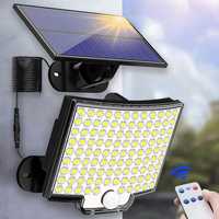 Lampa LED Solarna Fotowoltaiczna zewnętrzna + Pilot
