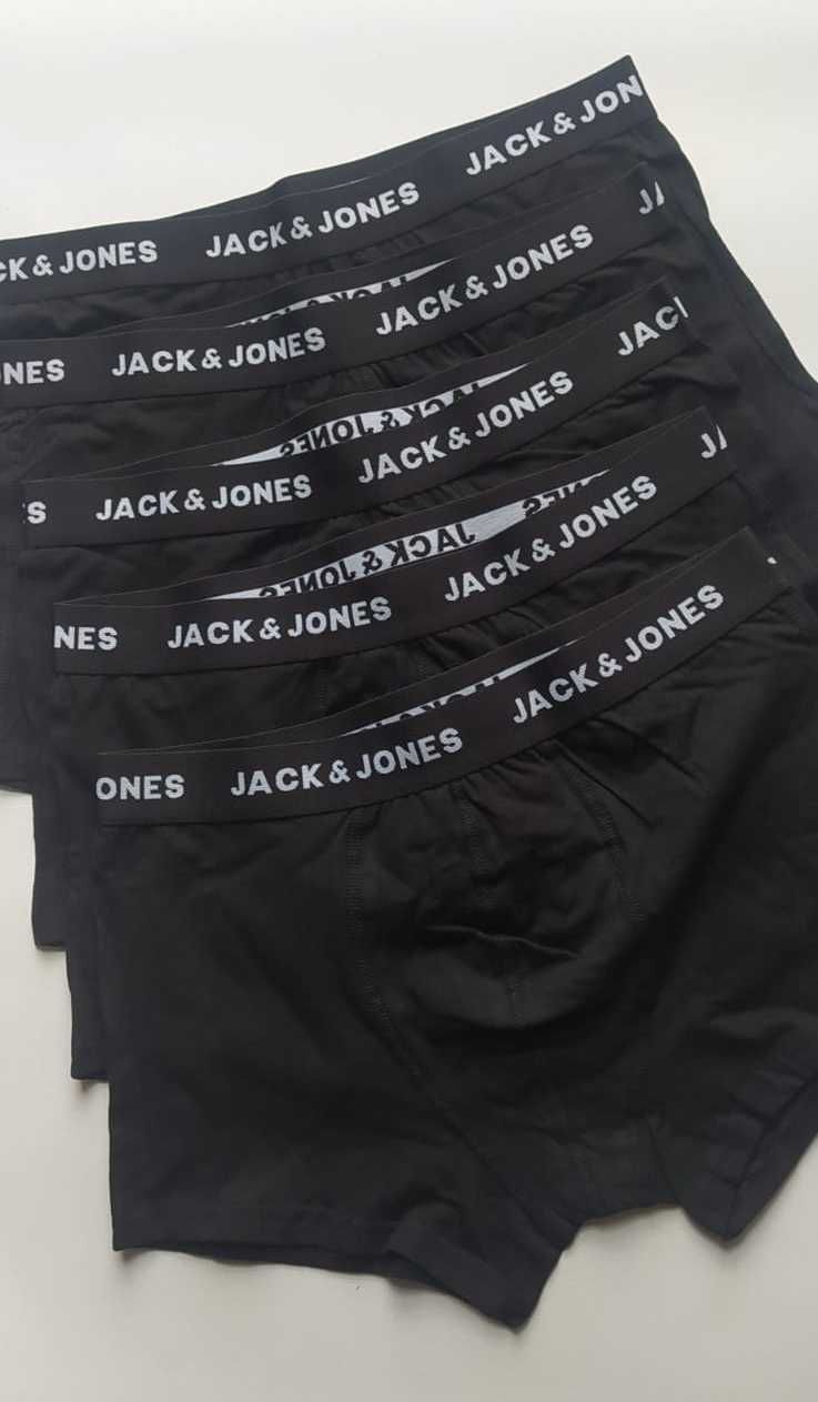 NOWE męskie bokserki 5 sztuk Jack&Jones L