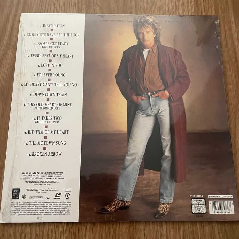 Laser Disc - Rod Stewart - The Videos 1984.1991