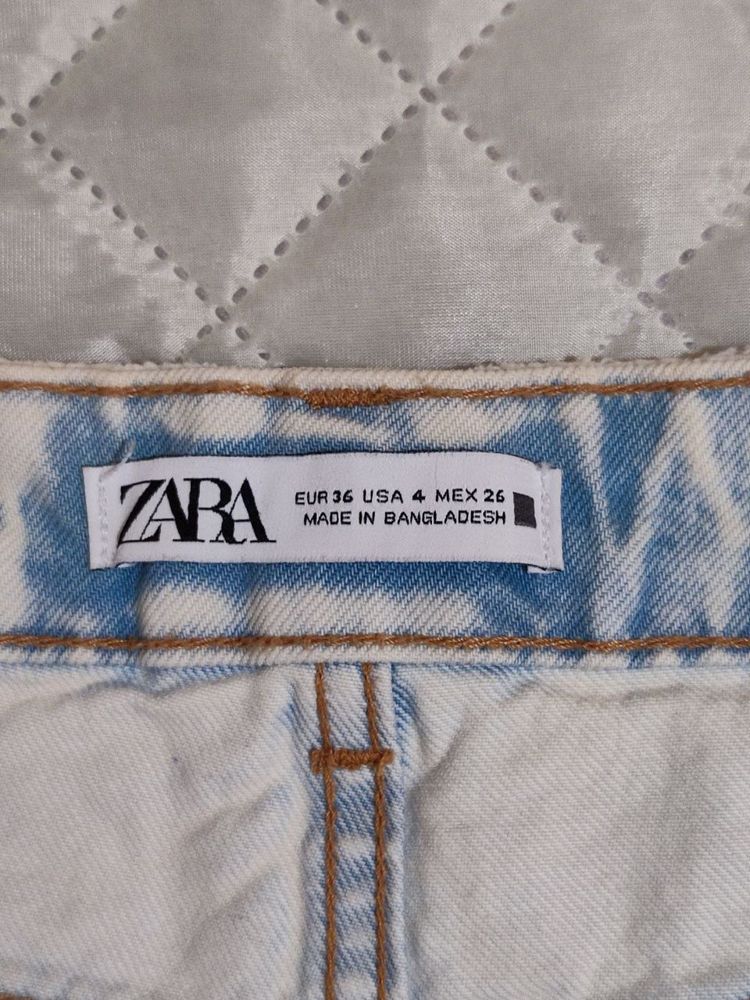 Джинсовые шорты Zara