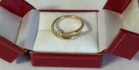 Золотое кольцо "Cartier" с бриллиантами