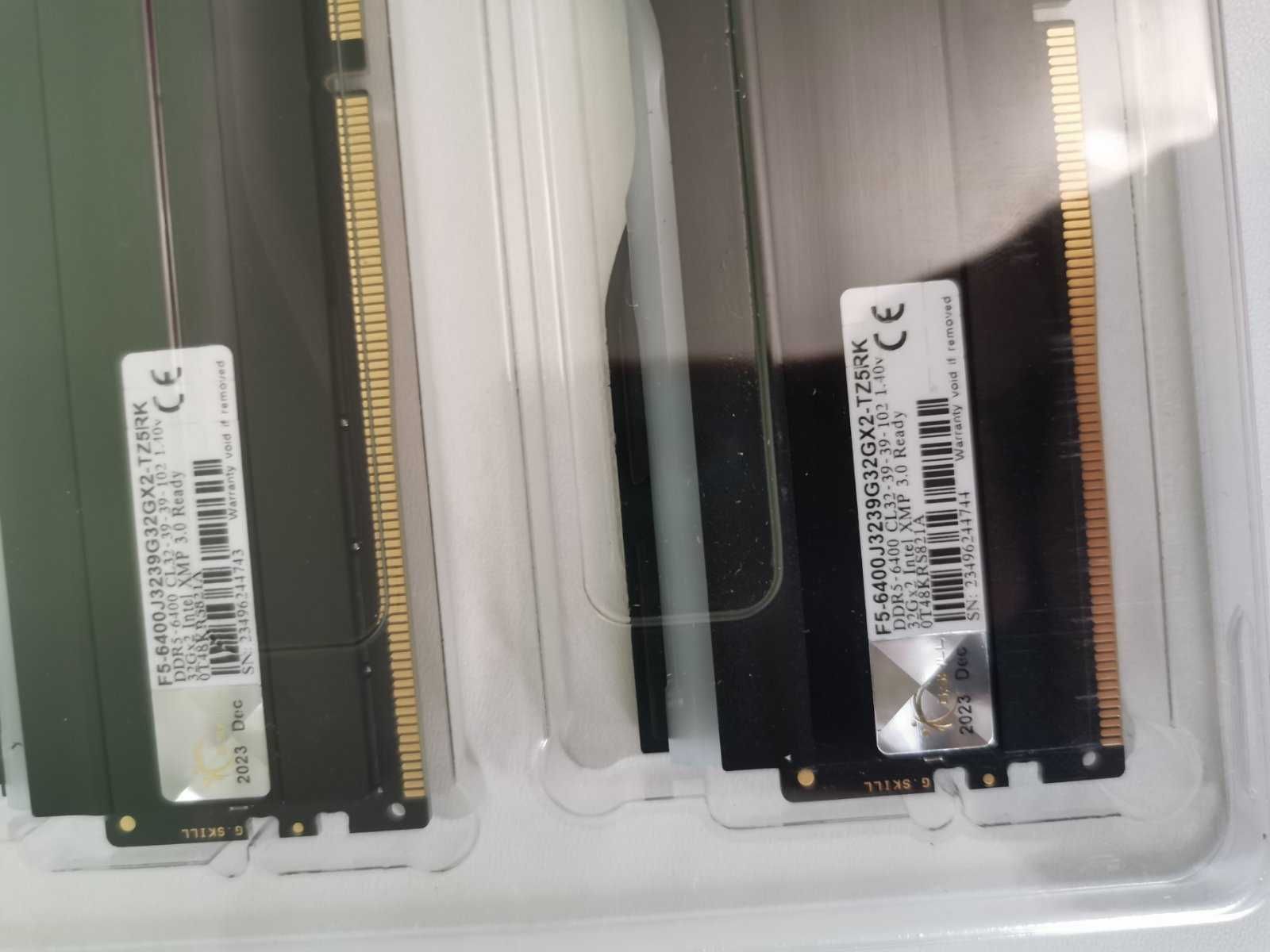 Пам'ять для пк DDR5 64Gb (2x32Gb) 6400 MHz Trident Z5 RGB G.Skill