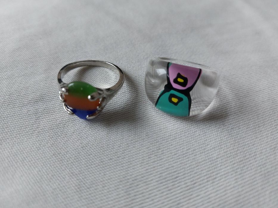 pierścienie / pierścionki dwa