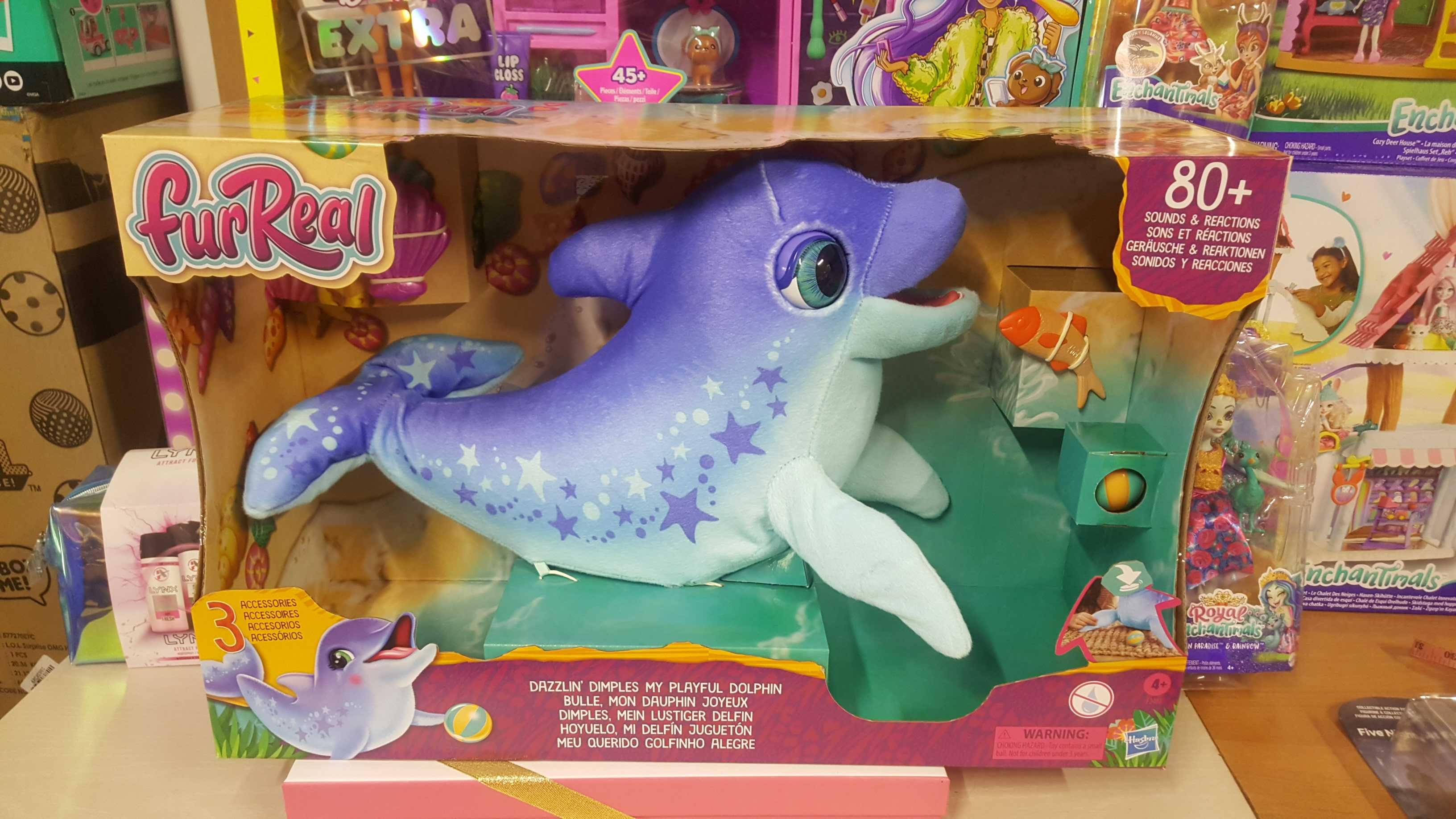 Дельфин интерактивная игрушка, Hasbro Оригинал из США