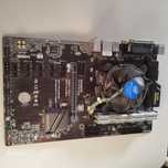 płyta główna + procesor + ram DDR4-8Gb