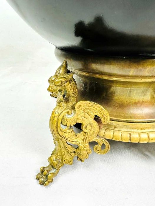 Zjawiskowa Żardiniera Brąz XIX/XX Antyk