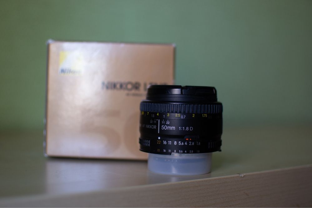 Обʼєктив Nikon 50mm f1.8 AF