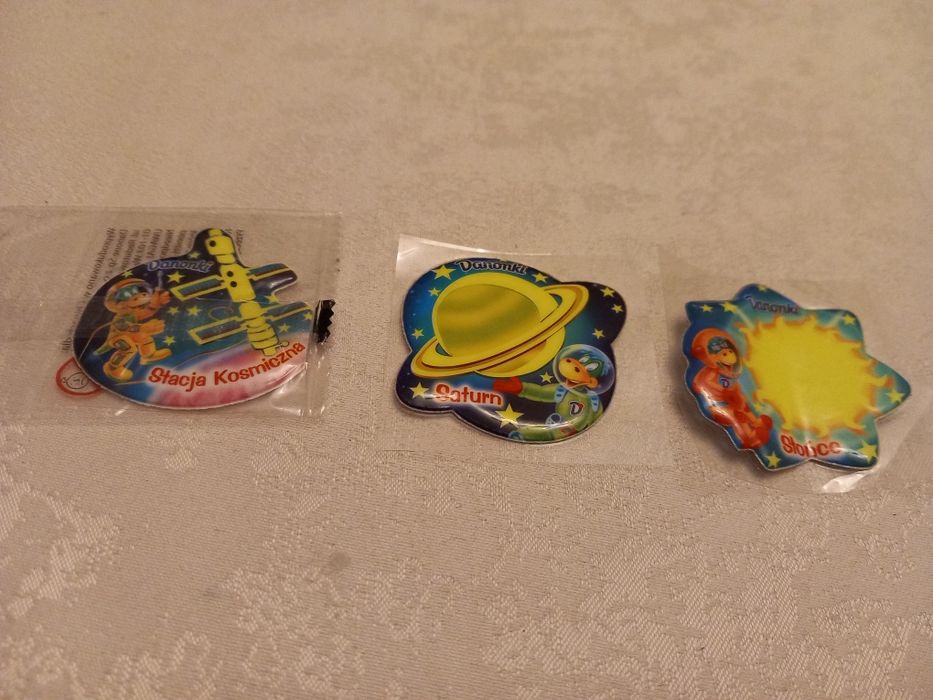 Magnesy na lodówkę Danonki droga mleczna danonki w kosmosie