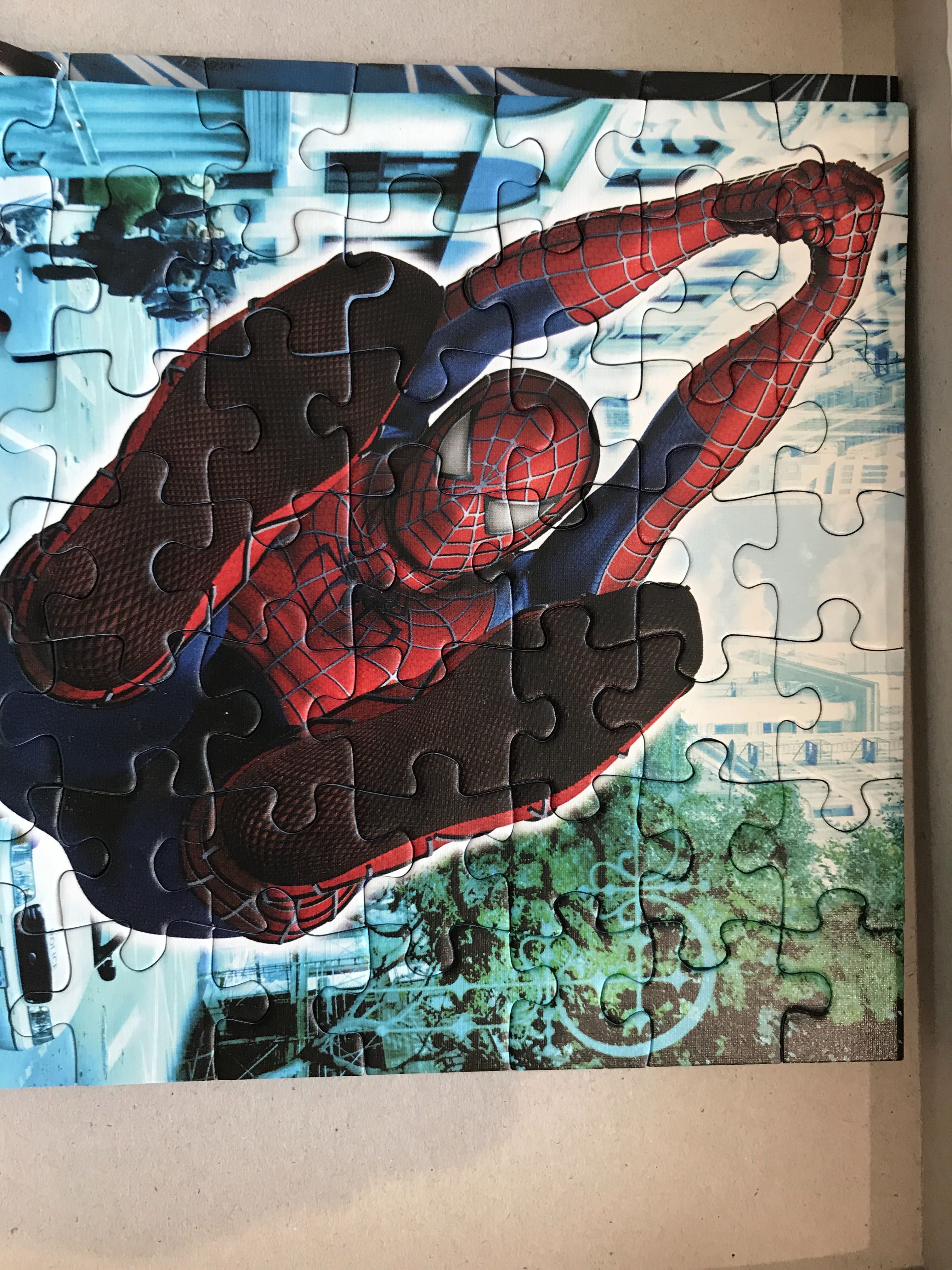 Puzzle do homem aranha 5 anos