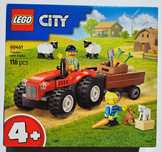 Lego 60461 Czerwony Traktor Z Przyczepą i Owcami