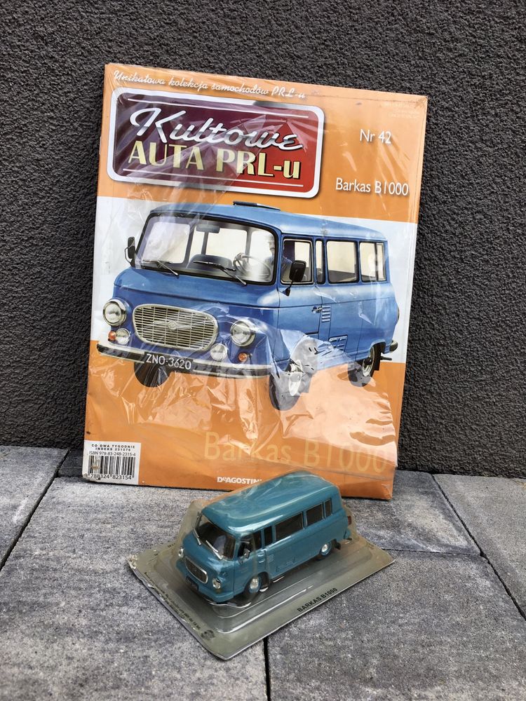 Kolekcjonerski BARKAS B100-auta PRL,model,autka,kolekcja,zabytek
