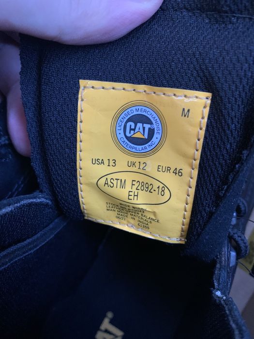Caterpillar second shift boots/ черевики шкіряні