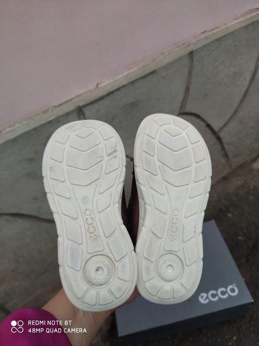 Ecco 24 ботинки на дівчинку зимові чоботи сапоги взуття ессо