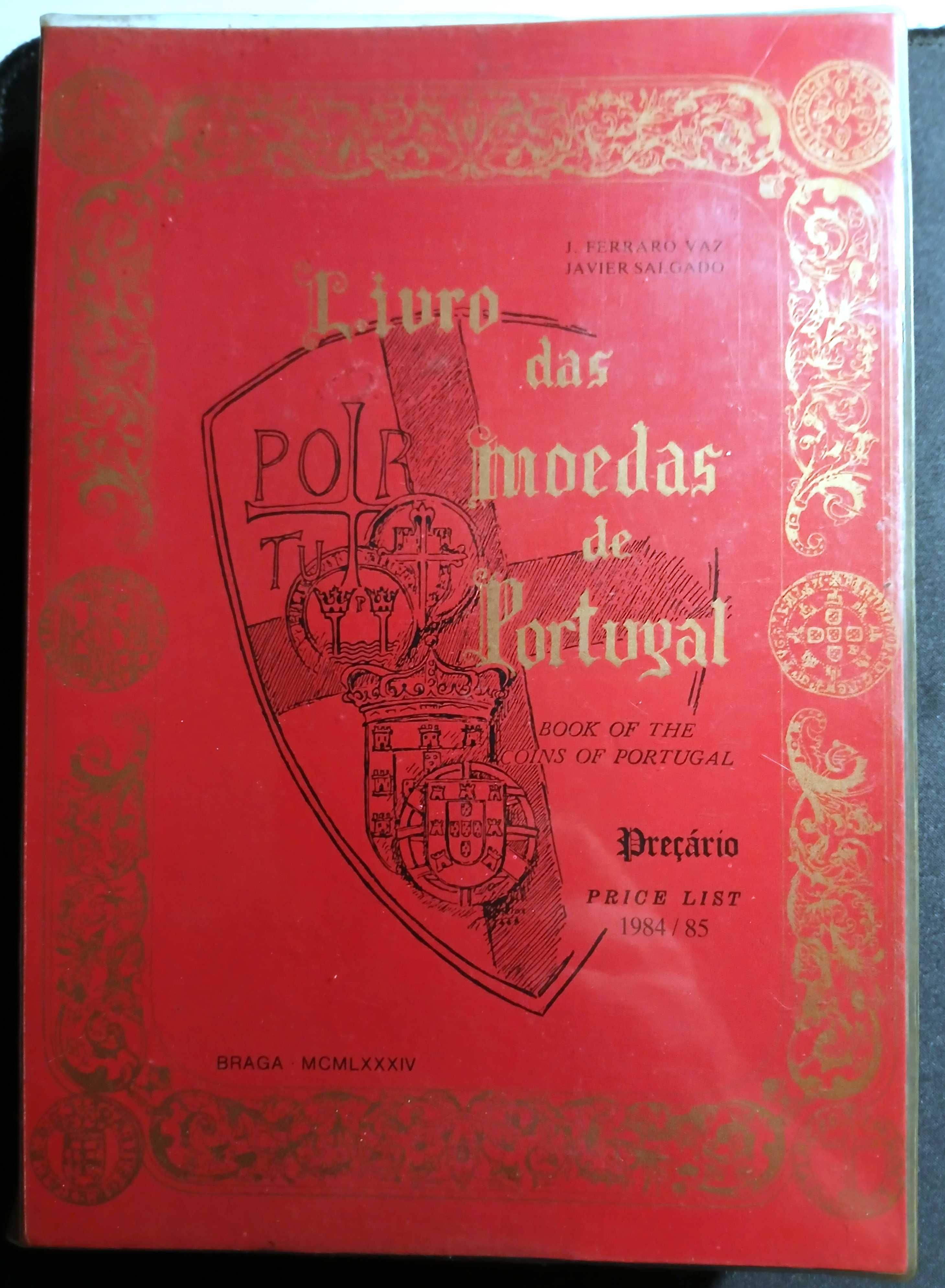 Livro: Livro das Moedas de Portugal, preçário 1984/85