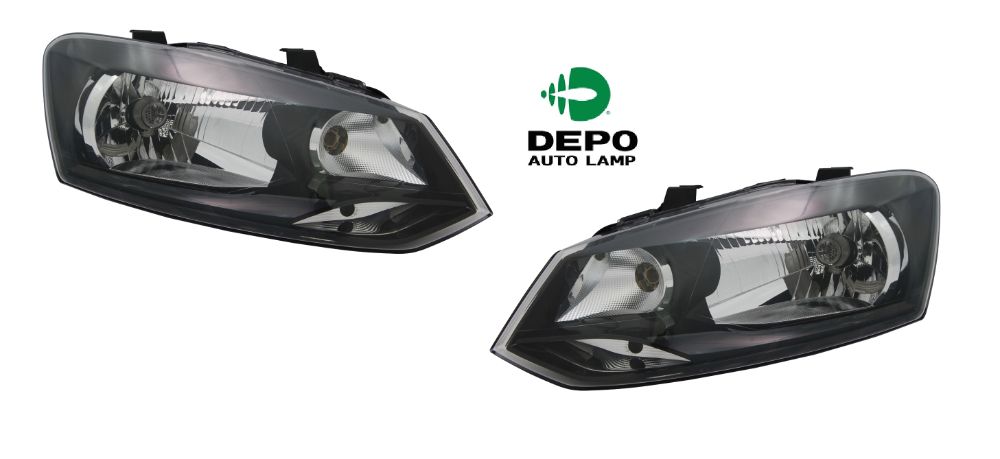 VW POLO 6R 2009 - lampa przednia lewa + prawa NOWE DEPO