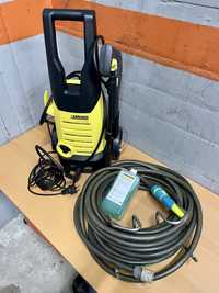 Lavadora de alta pressão Karcher NOVA + Mangueira + champô + suporte