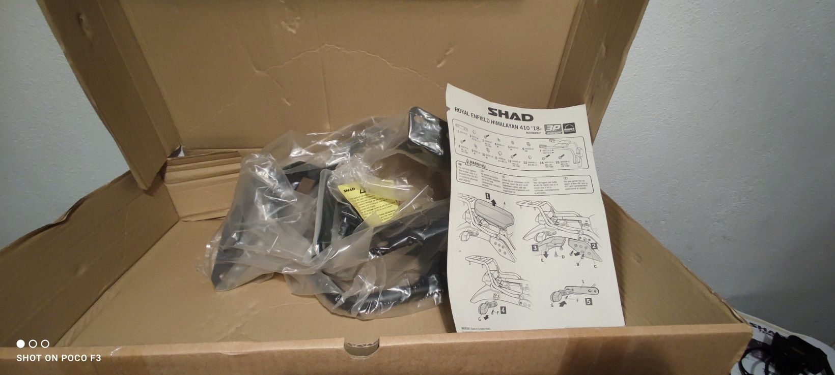 Apoios para malas laterais Royal Enfield Himalayan 410 Shad R0HM49IF