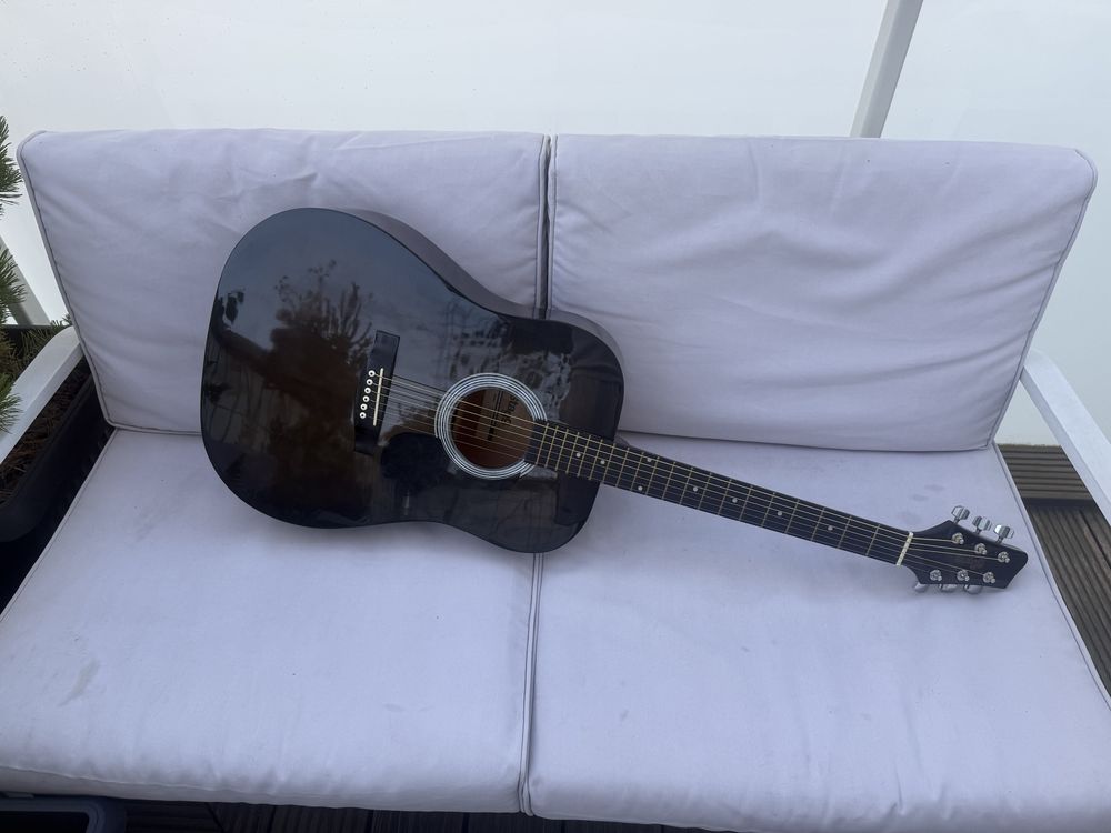 STAGG gitara akustyczna SW201 RDSBKS