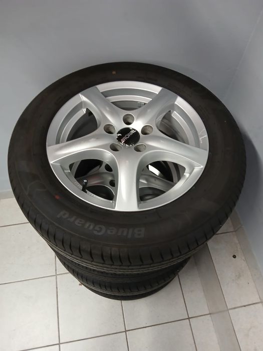 Felgi aluminiowe 16 z oponami 5x108 Ford Mondeo Focus C Max S Max