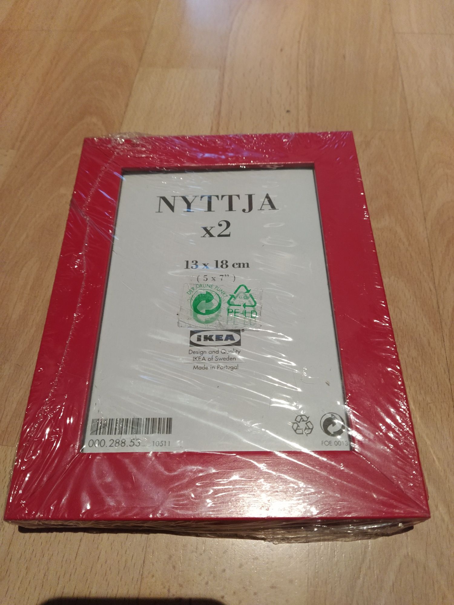 NOWA !!! IKEA ramka na zdjęcie 13x18 NYTTJA - zestaw 2 szt.