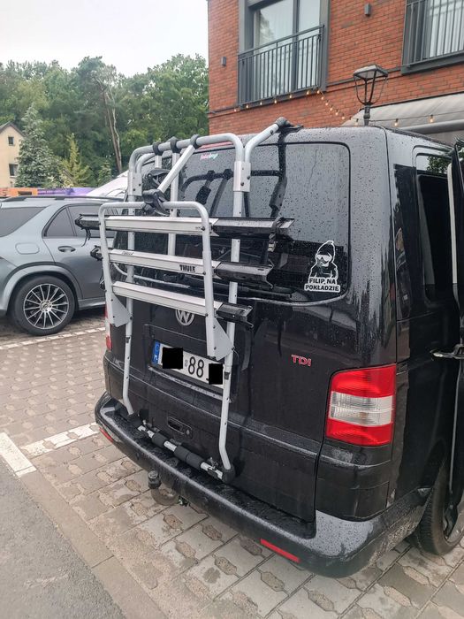 bagażnik rowerowy na 3 rowery Thule. Ori do VW T5 T6