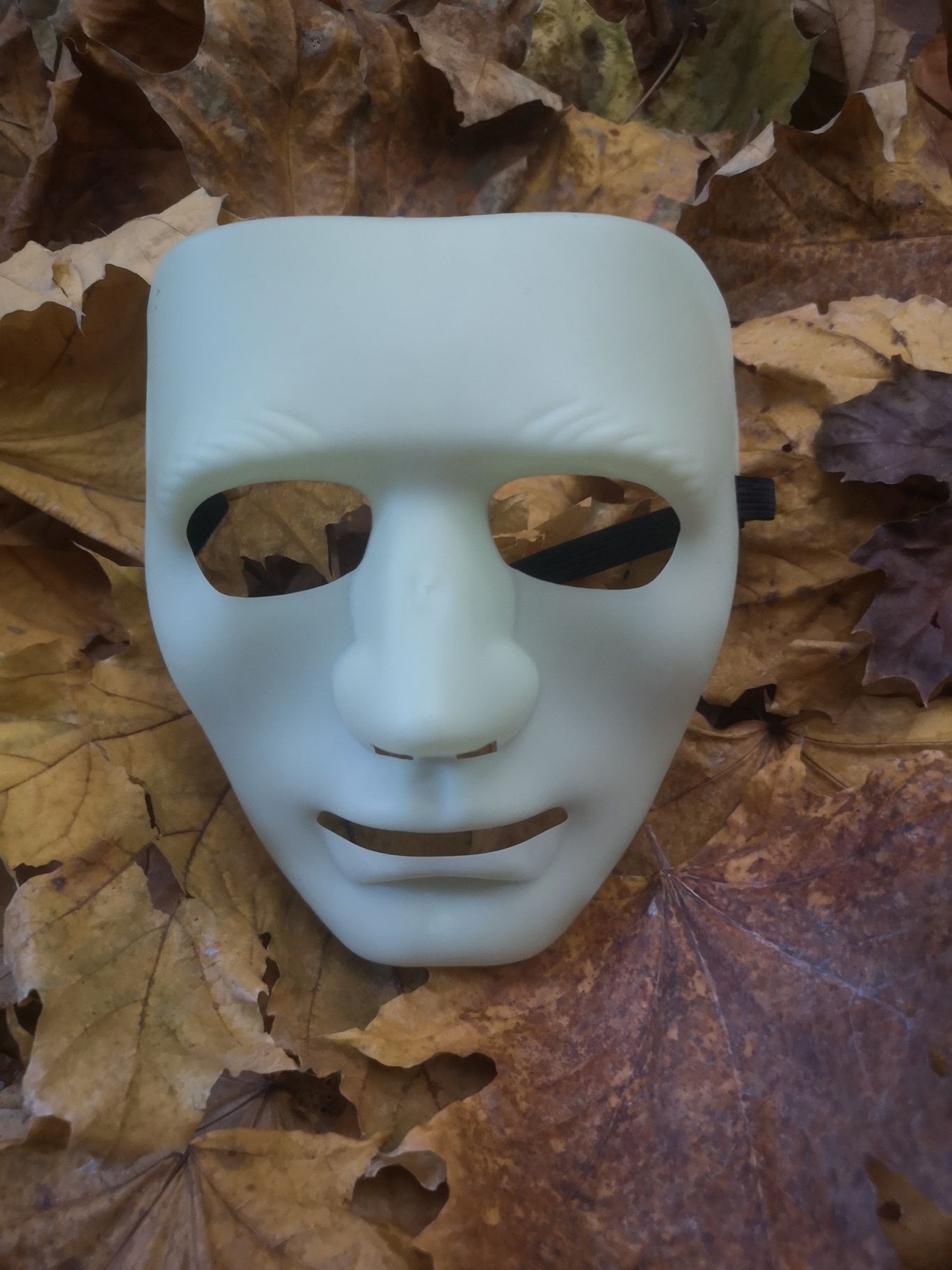 Карнавальная маска анонимус светится в темноте косплей хелоуин хэлоуин