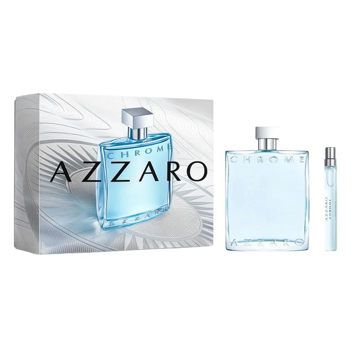 Azzaro Chrome zestaw EDT 200ml + EDT 10ml