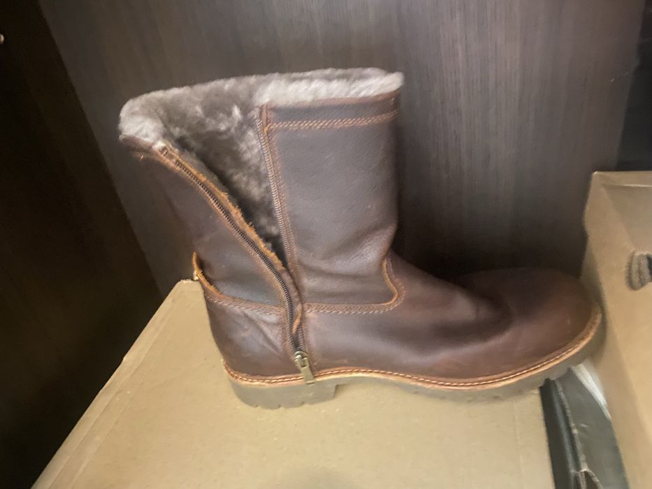 Sztyblety kozaki Panama Jack brązowe rozm. 43 (wkładka 28,5 cm)