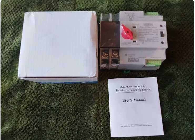 Автомат ввода резерва (АВР). TOMZN TOQ5-125/2, двухполюсный