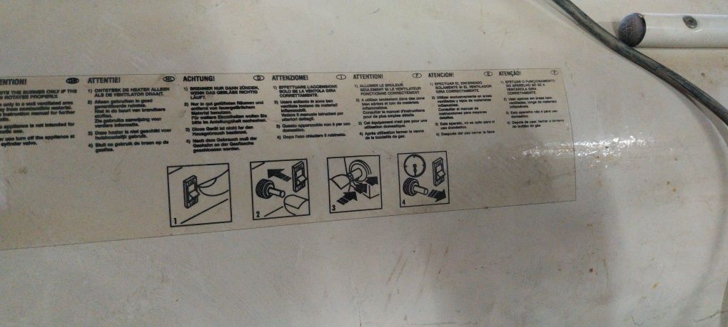 Aquecedor industrial a gás